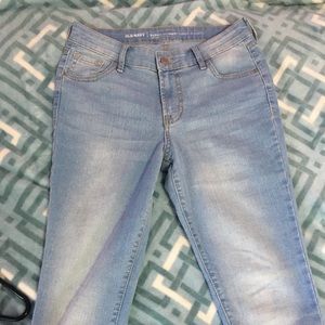 Old Navy super skinny mid rise jeans
